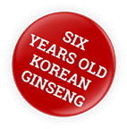 Six years old Korean ginseng